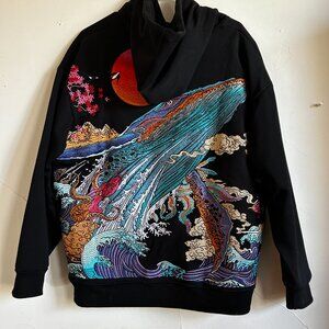 *NWT* Kidoriman Kujira Hoodie (Black, XL)